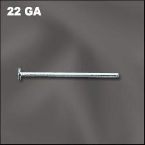 Sterling Silver 2 inch 22 gauge Head Pins, 100pc, Genuine .925 Domed Head Pin