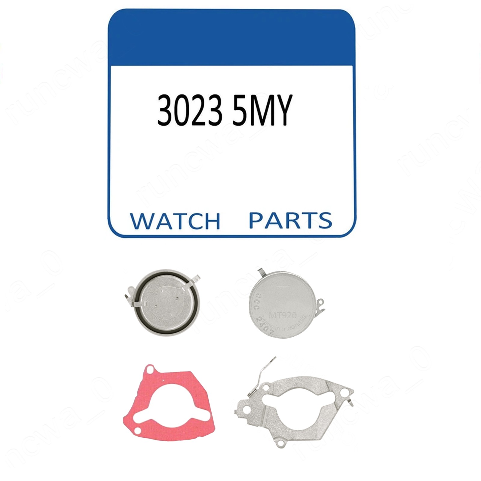 30235MY MT920 Watch Capacitor Battery for Seiko 7M22 YT52 YT57 YT58 SL920 TC920S