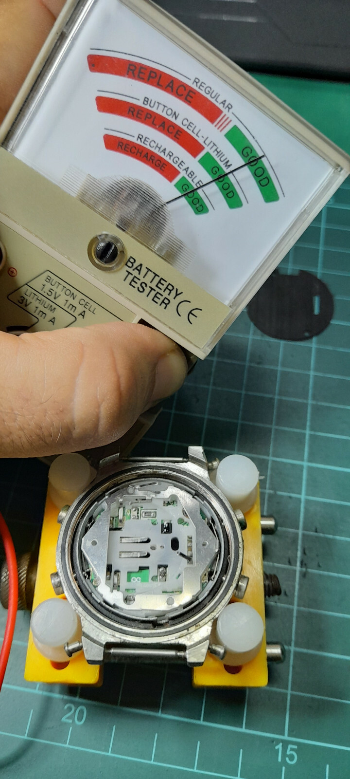 Casio RARE Trigraph G-2000 Module 2161 G-Shock Vintage Japan Screw-down Caseback