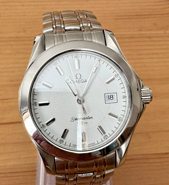Omega Seamaster 120 36mm White Dial Stainless Steel Quartz 2511.21.00 Watch