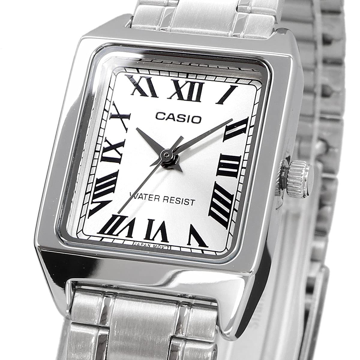 CASIO LTP-V007D-7B Women’s Quartz Watch Silver Metal Made in Japan Age+15