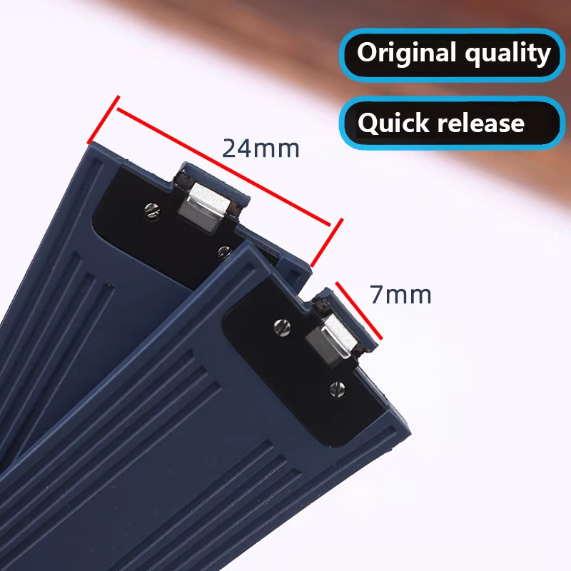 7mm Rubber Watch Band Fits Vacheron Constantin 450 Cross Sea 4500V 5500v 7900v