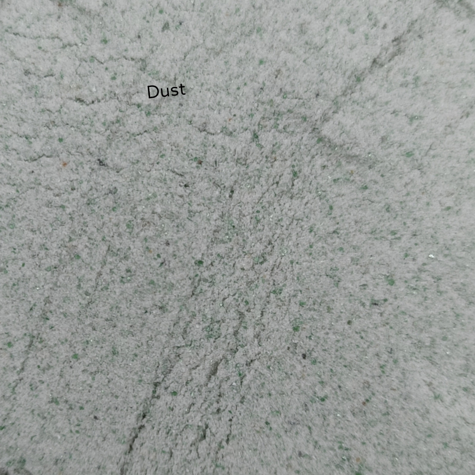Crushed Green Strawberry Quartz Coarse Inlay Woodworking, Stone Healing Powder