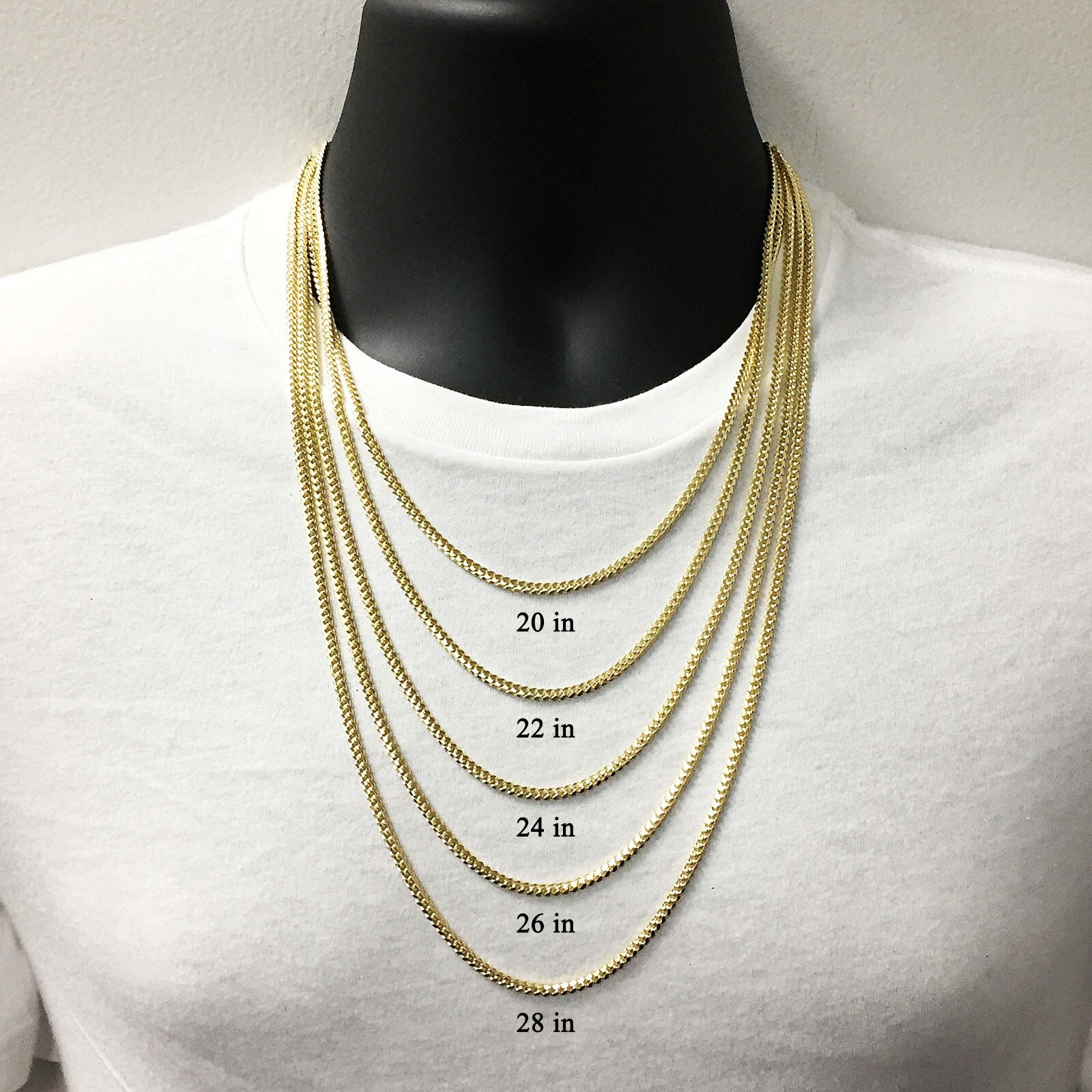 Italian 14k Yellow Gold Solid Miami Cuban Link Chain Necklace 22″ 3.3mm 19.7gram