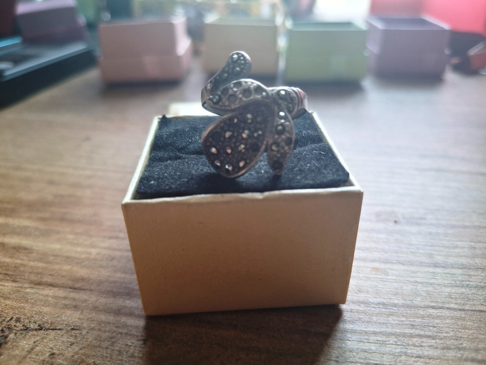 Vintage USSR RING IN STERLING SILVER 925 size 9(19)
