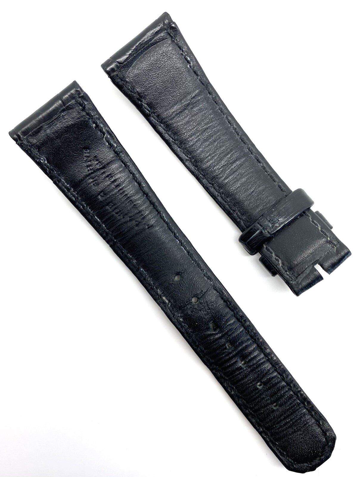 A. Lange Sohne 20mm x 16mm Black Alligator Watch Strap Band Authentic OEM