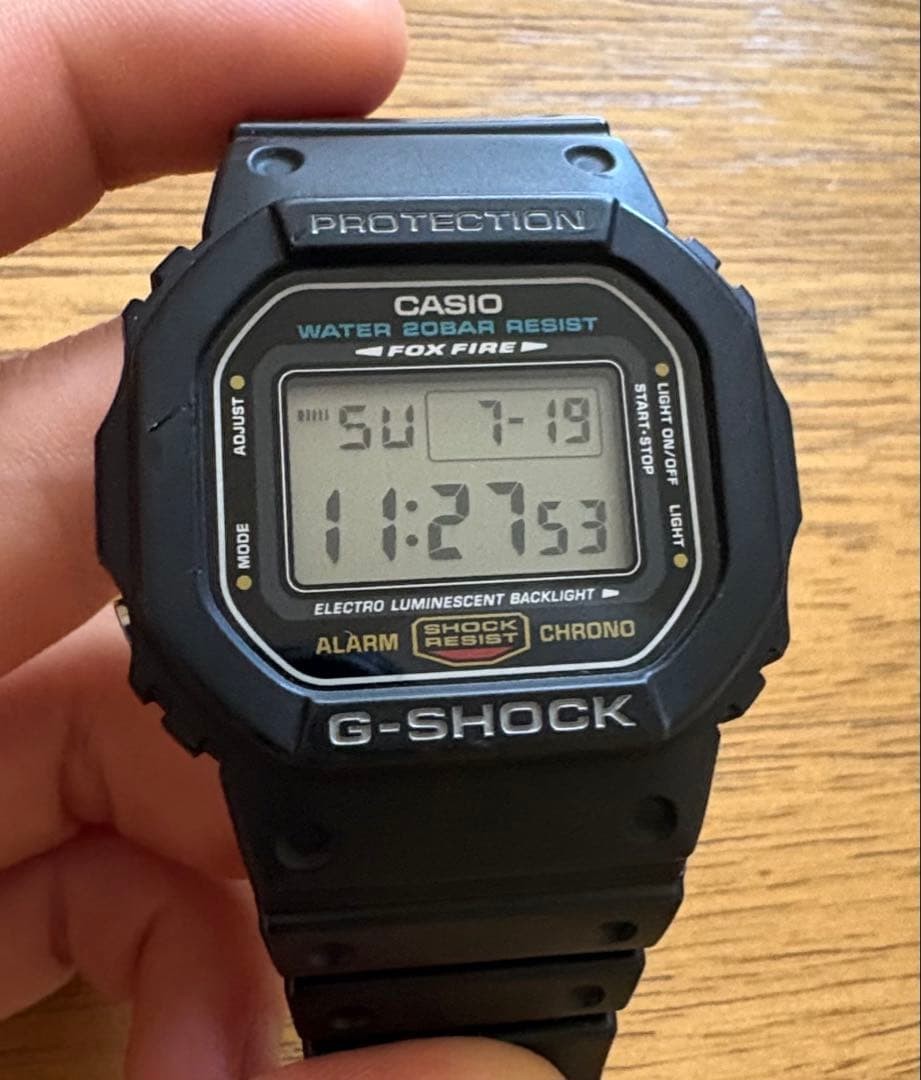 CASIO G-SHOCK DW-5600E Black