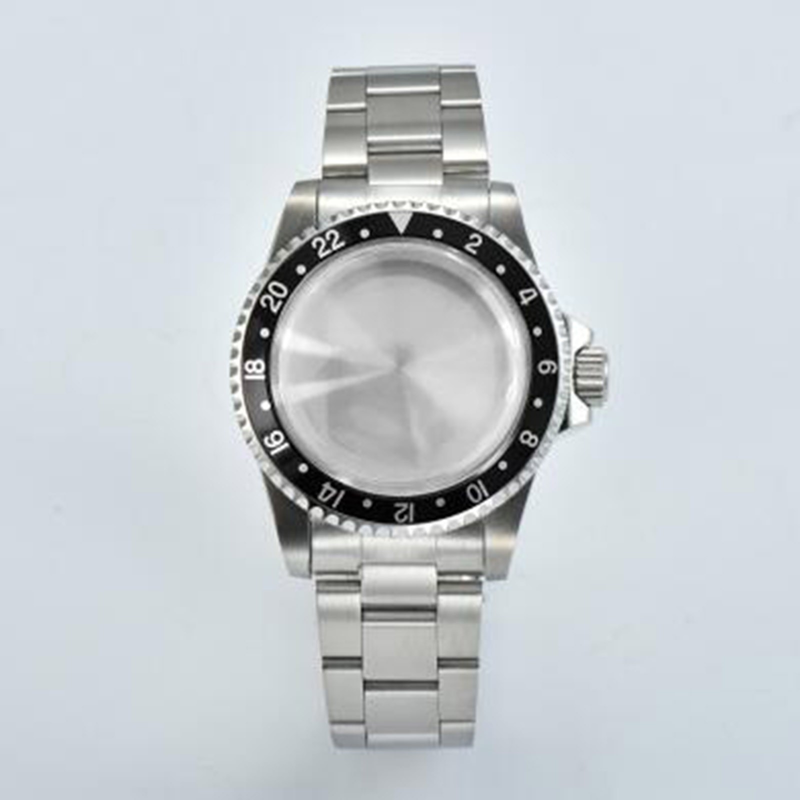 39.5mm Retro Stainless Steel Case + Acrylic Lens + Strap For NH35 NH36 Movements