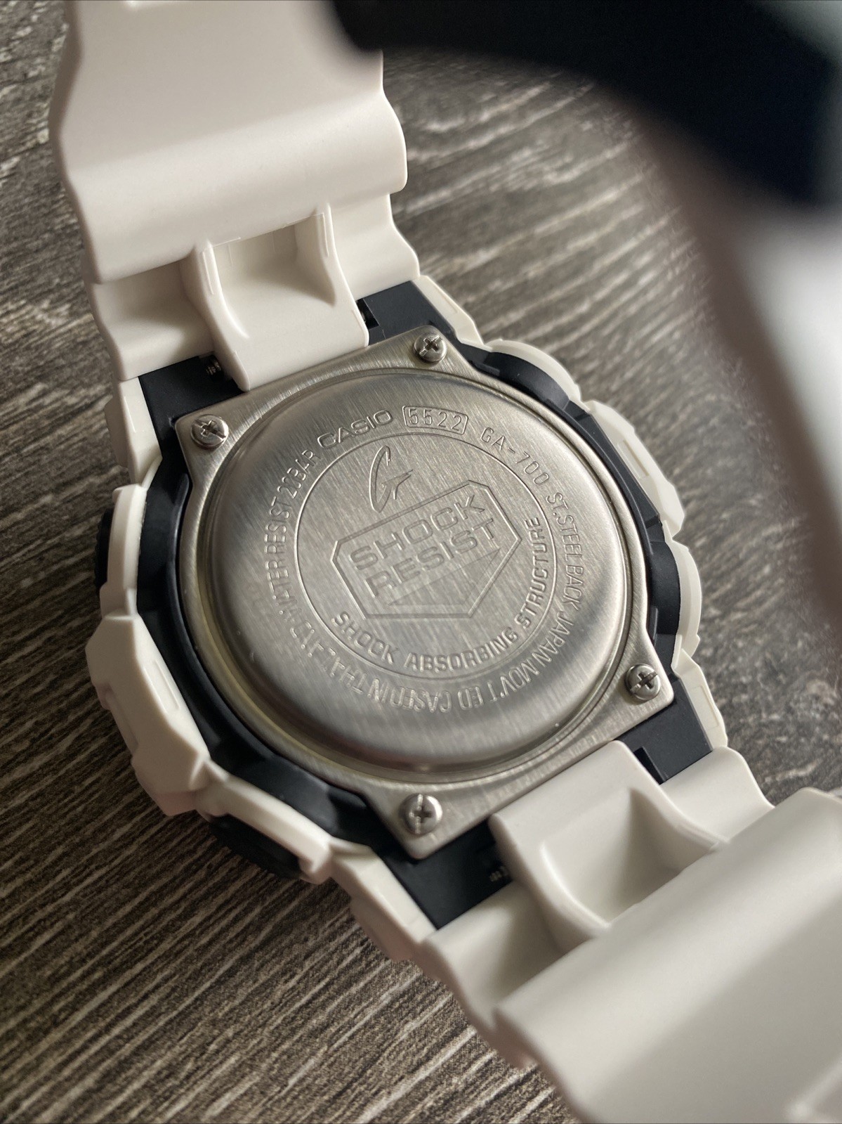 Casio G-Shock GA-700 5522 Analog Digital Watch White