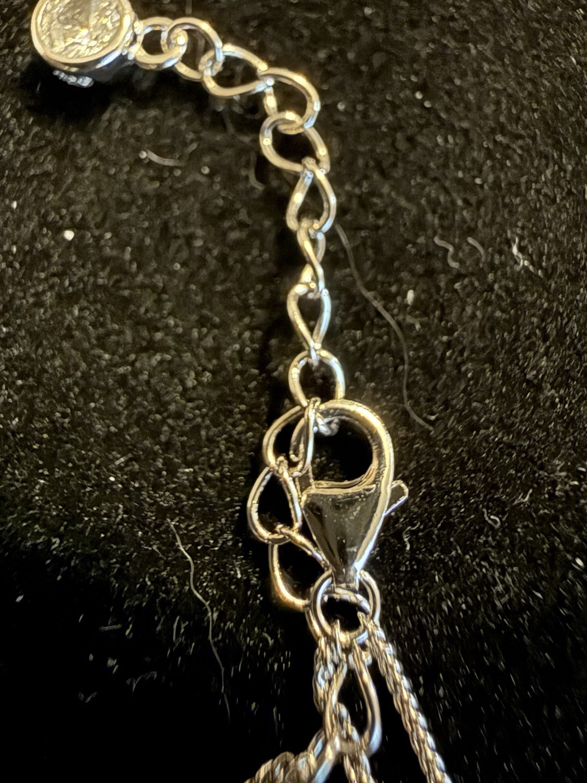 Eternal Love Knot Bracelet 925/18Kt Plated. 6.5 – 8 inches.