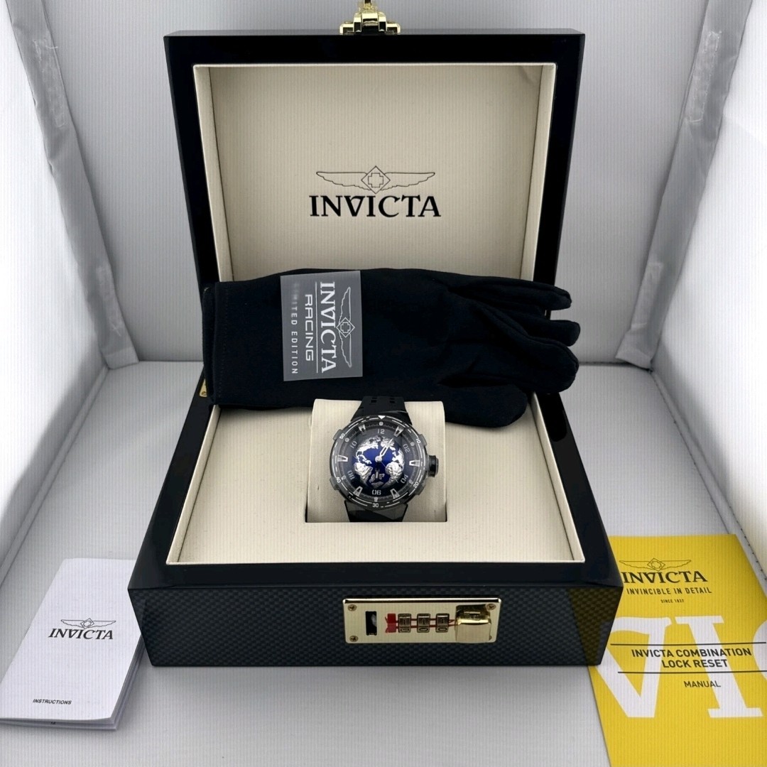 Invicta Blue Earth Face Celestial Astelis Limited Edition Automatic 40mm Watch