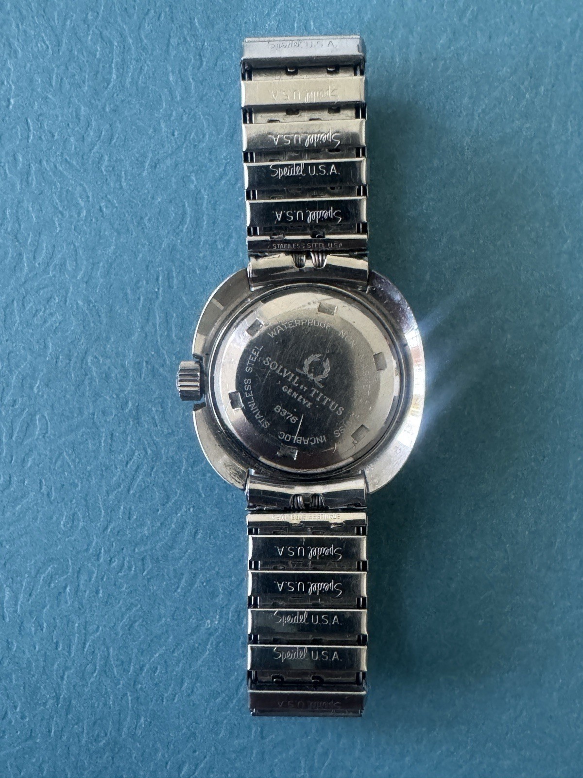 VINTAGE 1960s SOLVIL TITUS CALYPSOMATIC DIVER WATCH 21J AUTO STUNNING TROPICAL