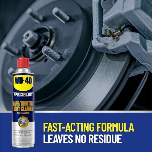 WD-40 Specialist Carb/Throttle Body & Parts Cleaner, 13.5 OZ [6-Pack]