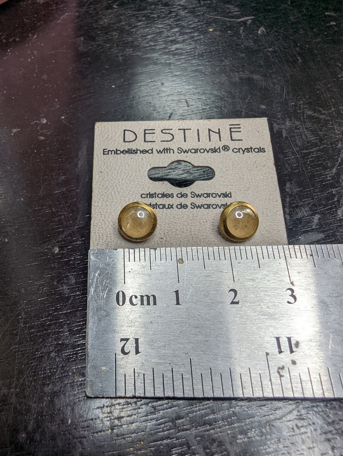 Destine Crystallite Earrings Embellished with Swarovski Crystals