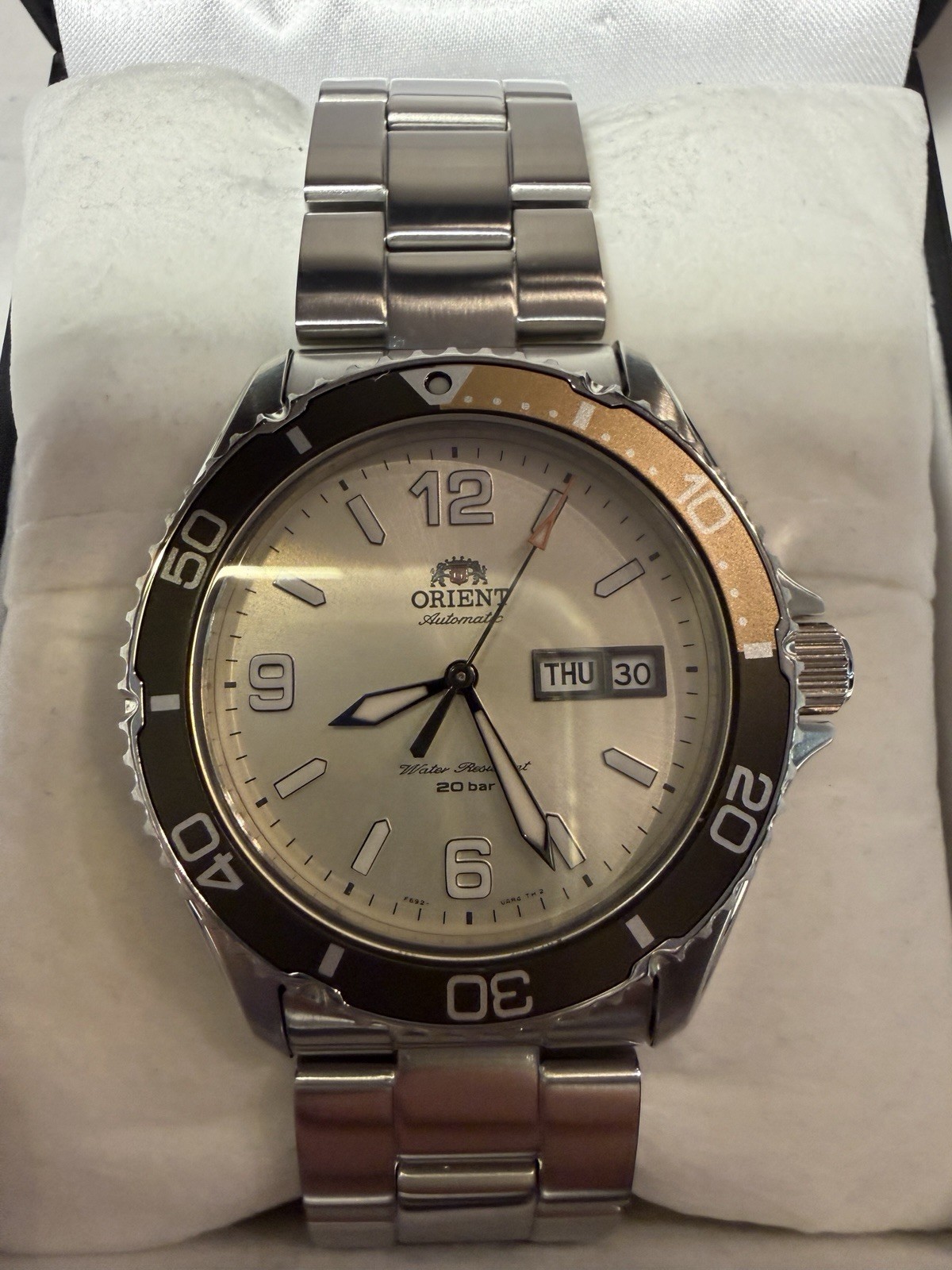 Orient Mako III Diver RA-AA0821S39B Champagne Dial — Excellent condition
