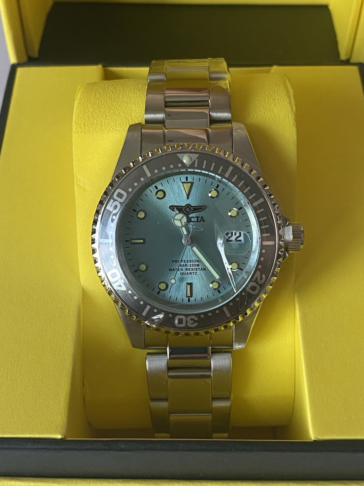 Brand New Invicta Pro Diver Anchoris Men’s Watch 37.5mm Steel (48726)
