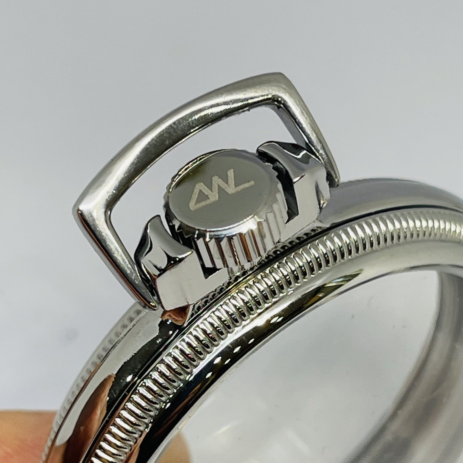 *NEW* STAINLESS STEEL Mainliner Size 16S Display Clear Back Pocket Watch Case