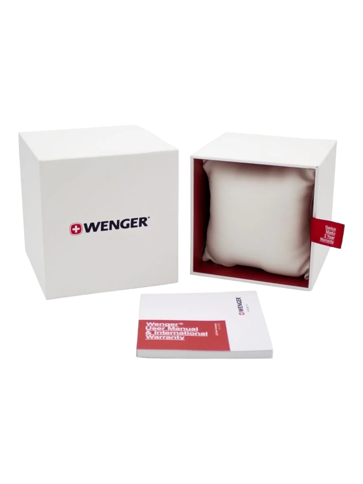 Wenger Swiss Army Men’s 01.1731.117 Urban Classic White Dial Watch 40 mm $215