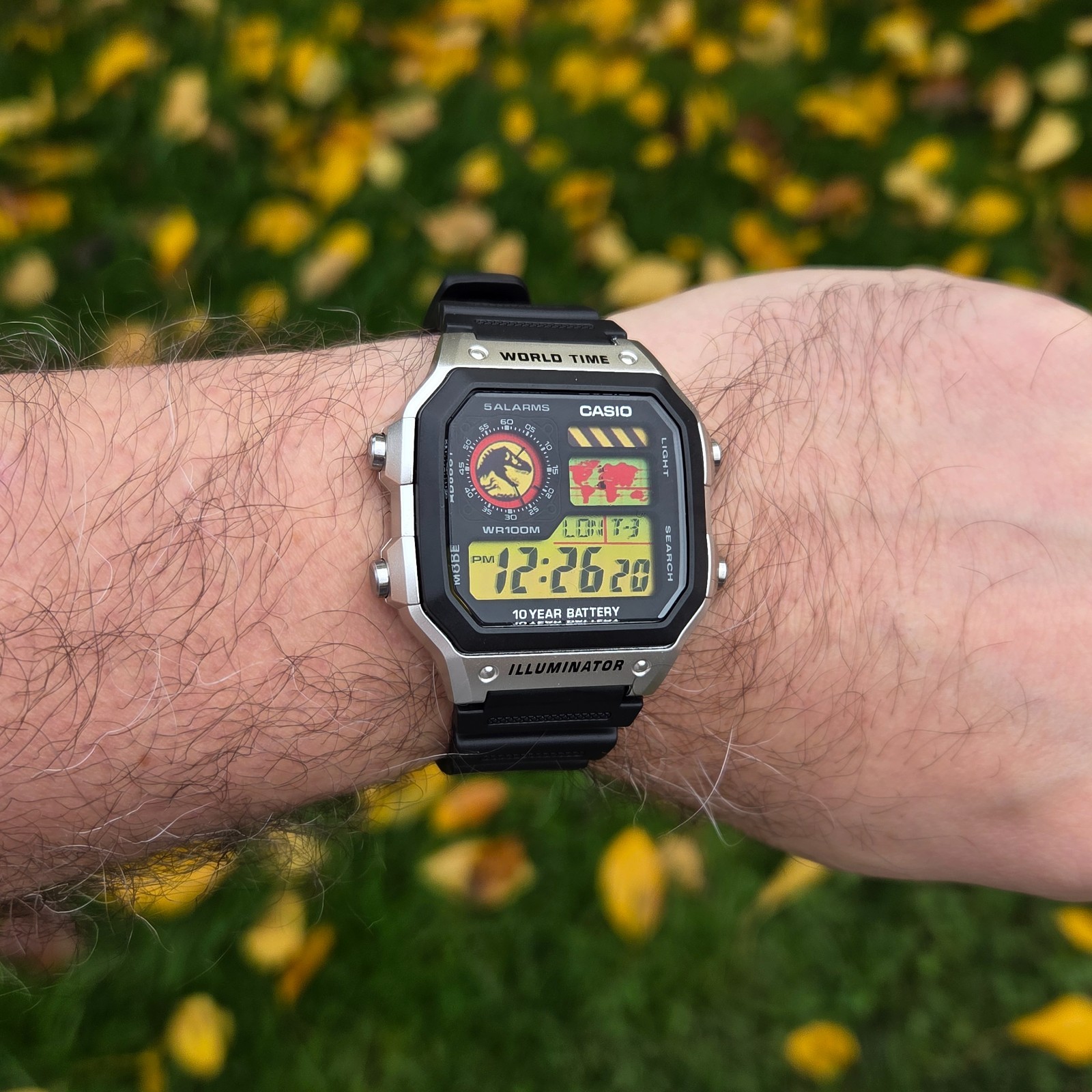 New Casio Royale AE1200 Mod – Apex Tracker (Jurassic Edition)