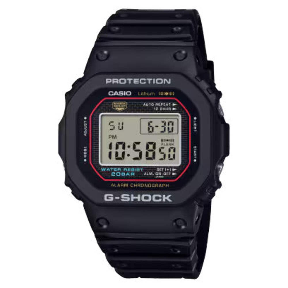 CASIO G-SHOCK DW-5000R-1A DW5000 BLACK “ORIGIN” DIGITAL WATCH