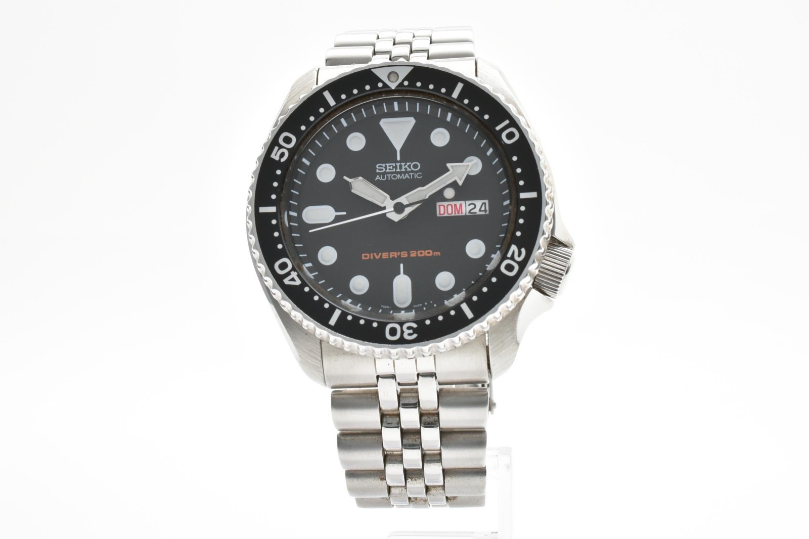 [NEAR MINT] SEIKO SKX007 7S26-0020 Divers Black Boy Automatic Men’s Watch Japan