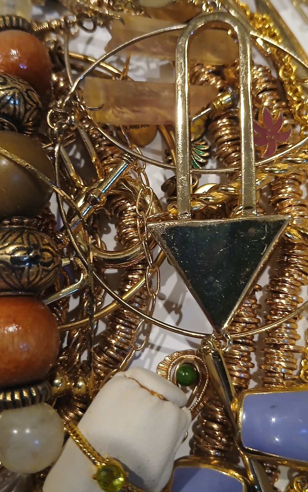 Amazing Gold-tone Mixed Jewelry Lot