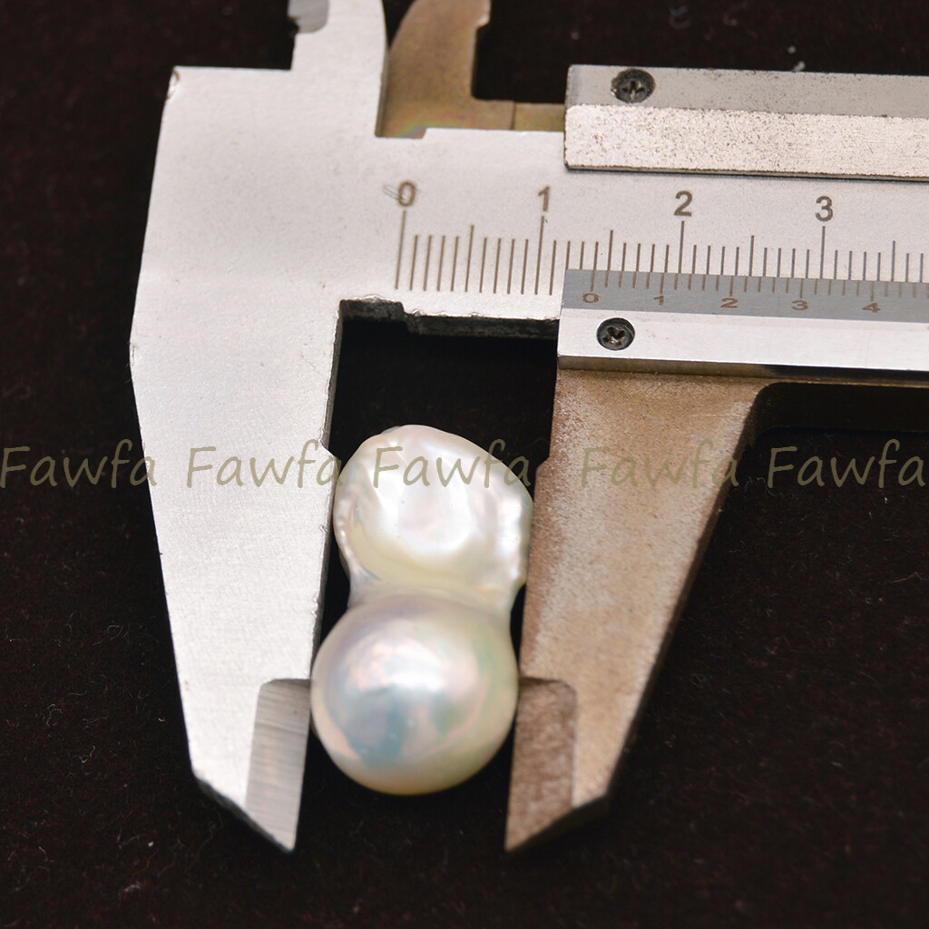 1Pc Natural 15-30mm No Drilled Hole Keshi Freshwater Pearl Baroque Loose Bead
