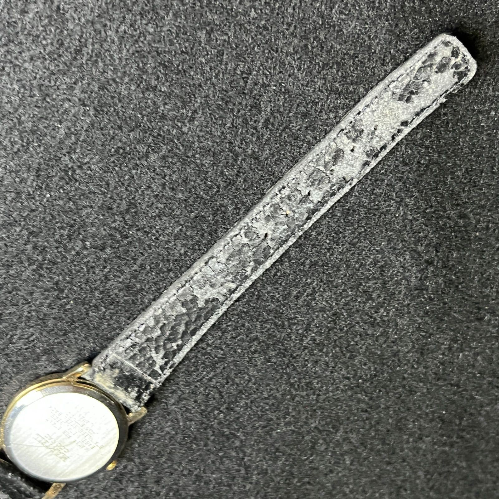 Working item MARTELL COGNAC watch gold 4GM 5T7 00 working confirmed