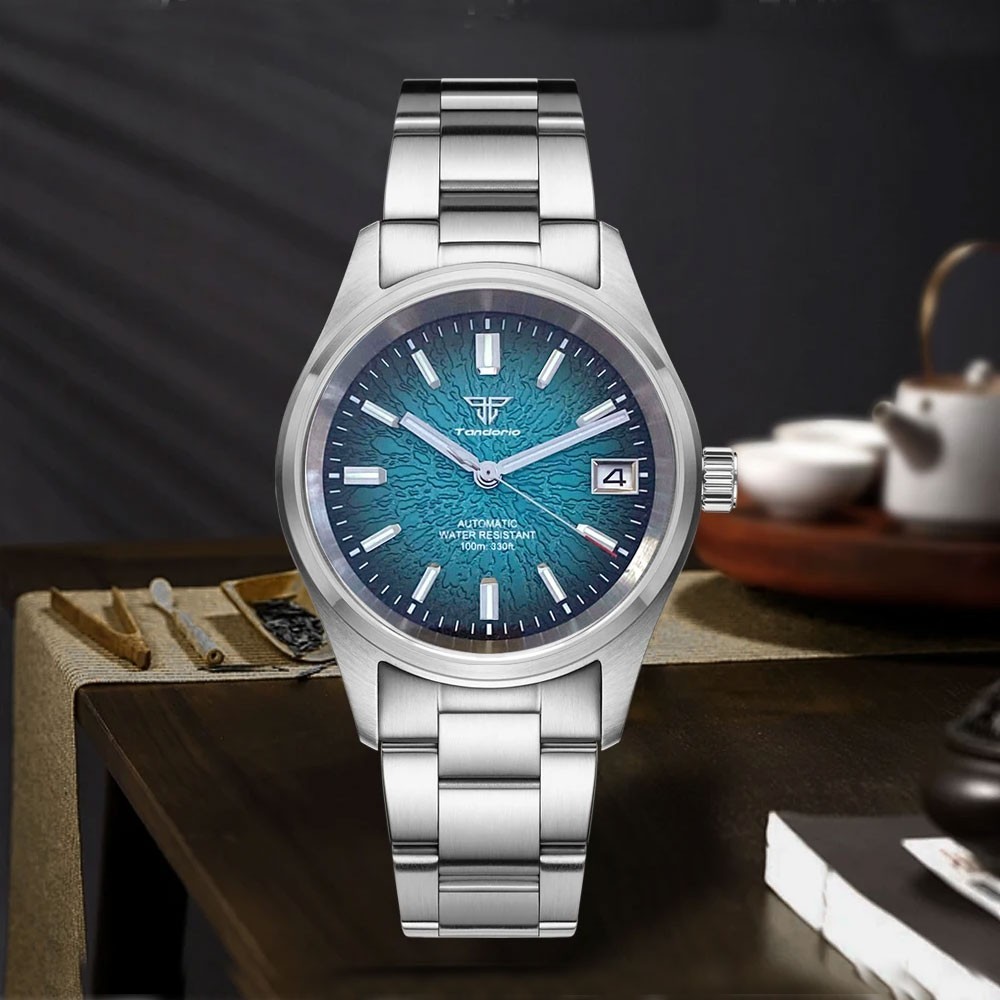 20ATM Tandorio 36mm Pilot Sapphire Glass Automatic NH35A Miyota 8215 Men Watch