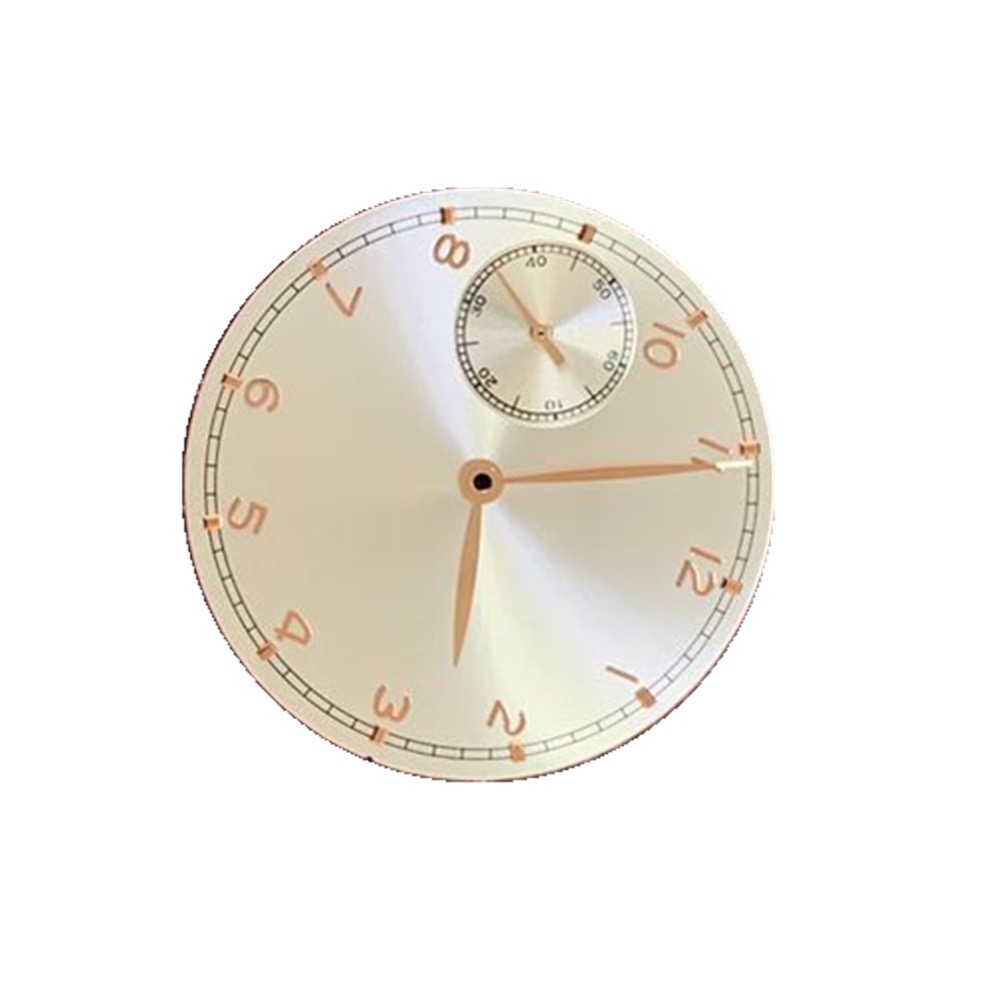 37mm Watch Dial w/ Watch Hands For ETA 6497 ST3600 Movement Watch Repair Parts