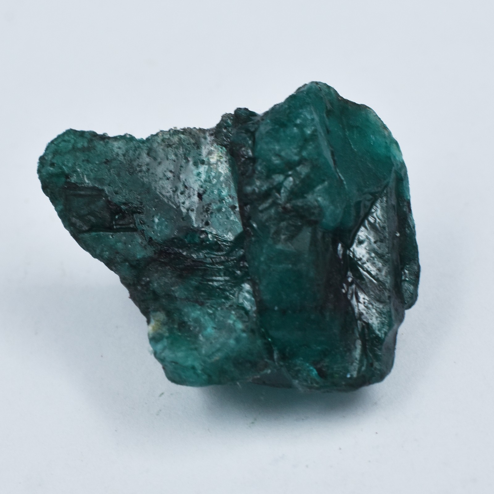 39 Ct Natural Rough Uncut Earth Mined Green Emerald Loose CERTIFIED Gemstone