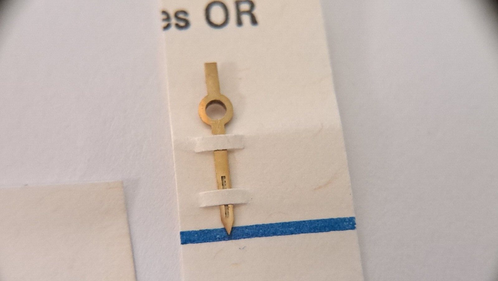 Genuine Rolex 1570 Yellow HANDS, lume HOUR, MIN, SWEEP SECOND and CHRONO Hand, (