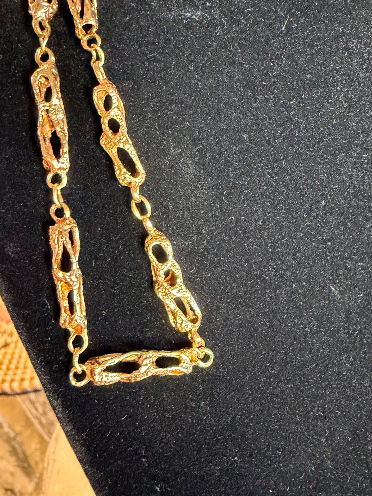 14K Solid Yellow Gold Chain Necklace 24” Open Link Design Acid Tested