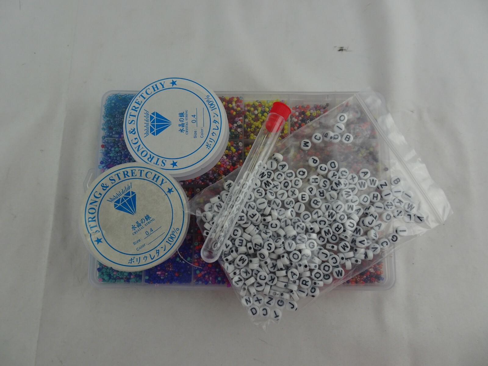 DIY Bead & Letter Bracelet Kit for Jewelry Making Creative
