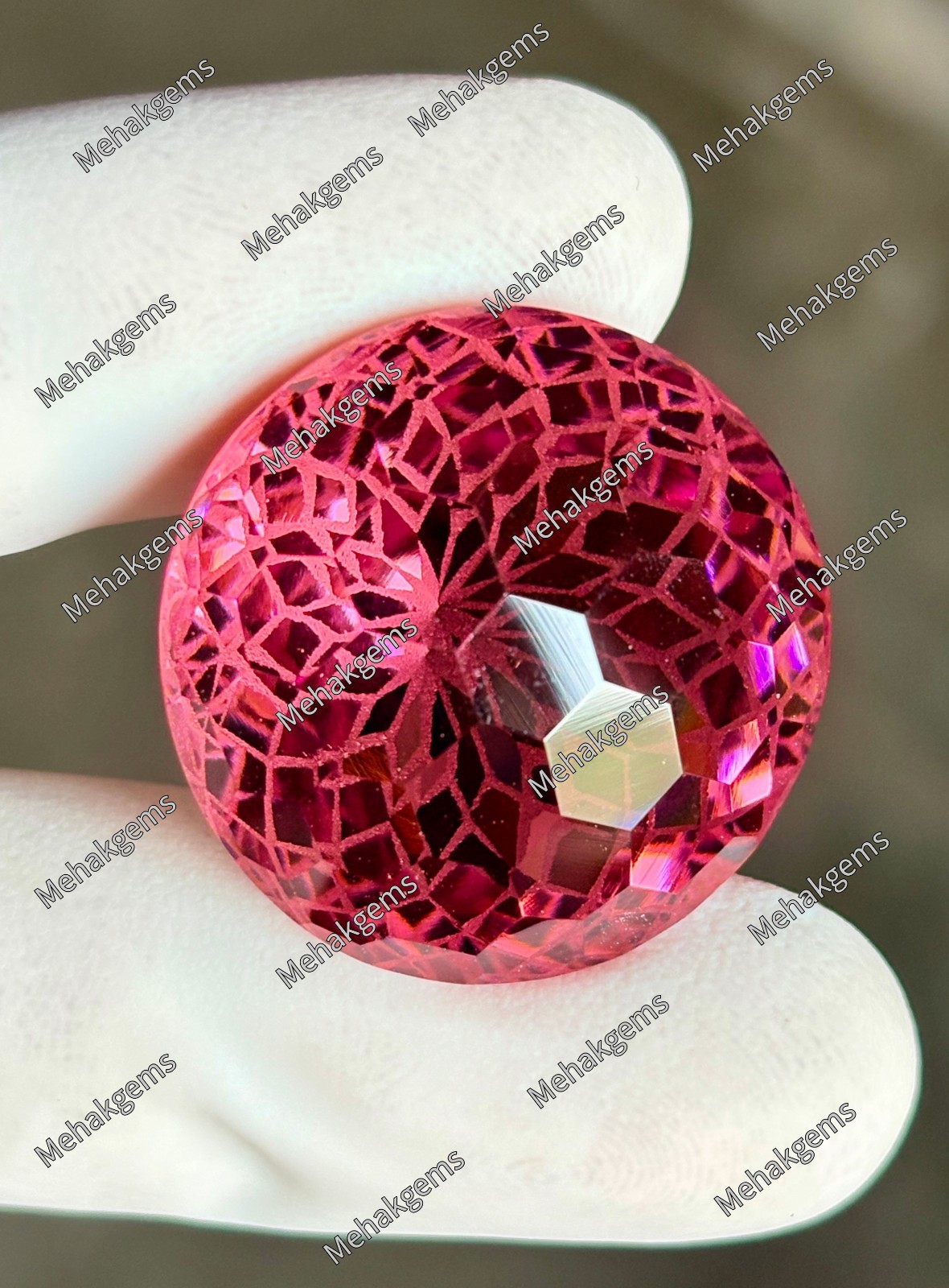 89.Ct Zultanite Gemstone Honeycomb Cut Green to Pink Color Shift Jewelry Supply