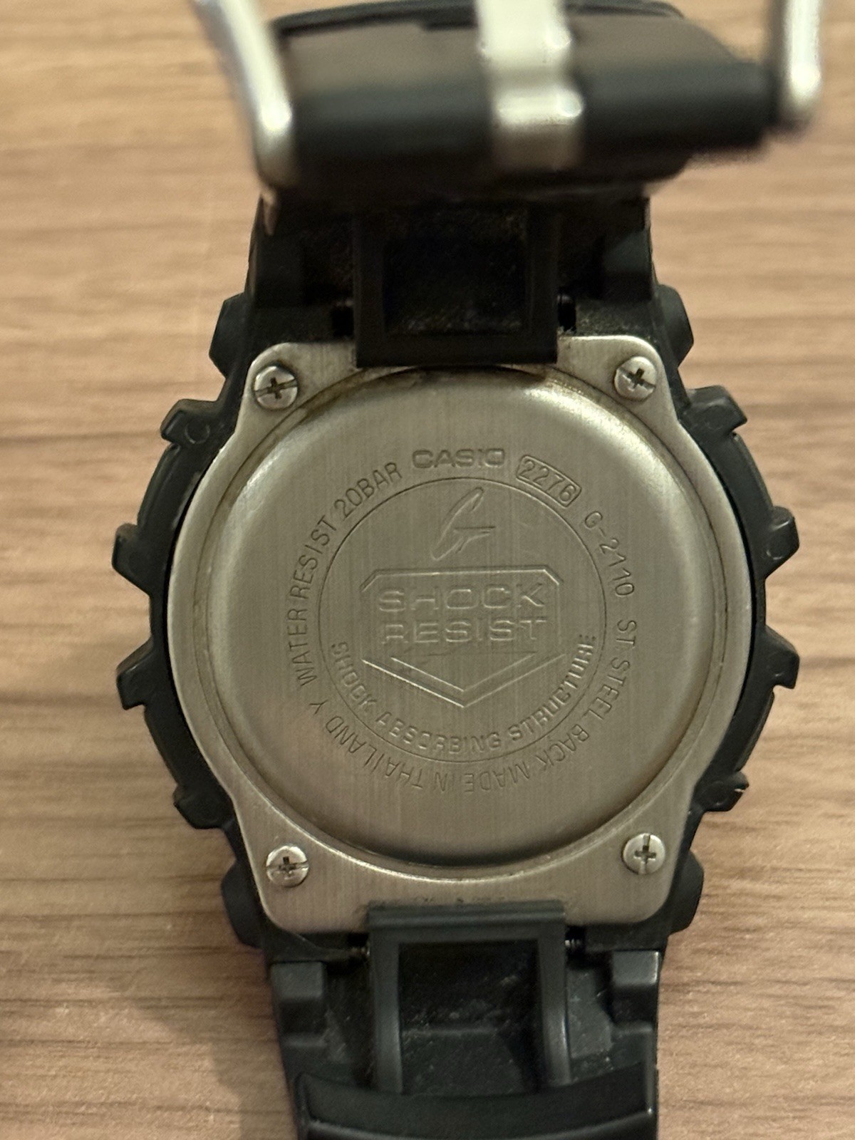 Casio G-SHOCK Watch 2276 G-2110 Shock-Resistant 200m (untested/needs new batter