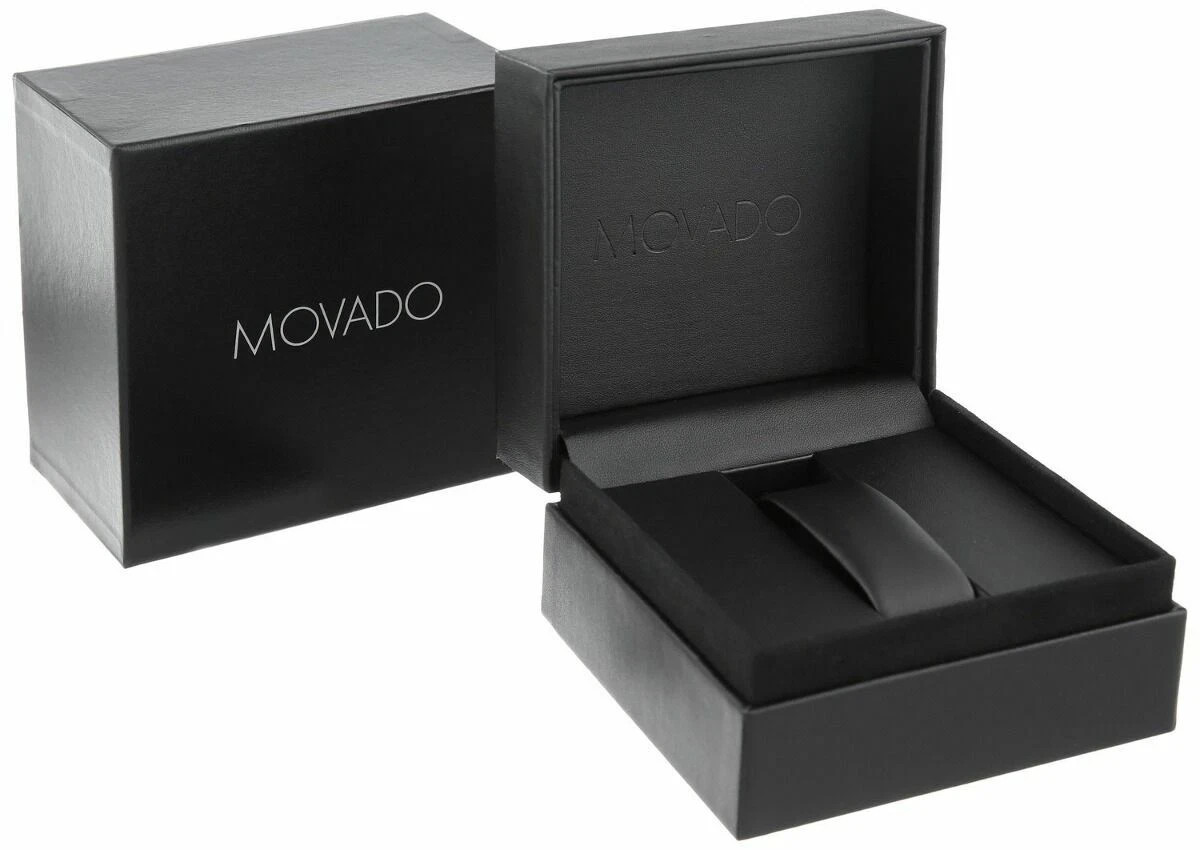 Movado Series 800 Men’s Two-Tone Black DIal Swiss Chronograph Watch – 2600146