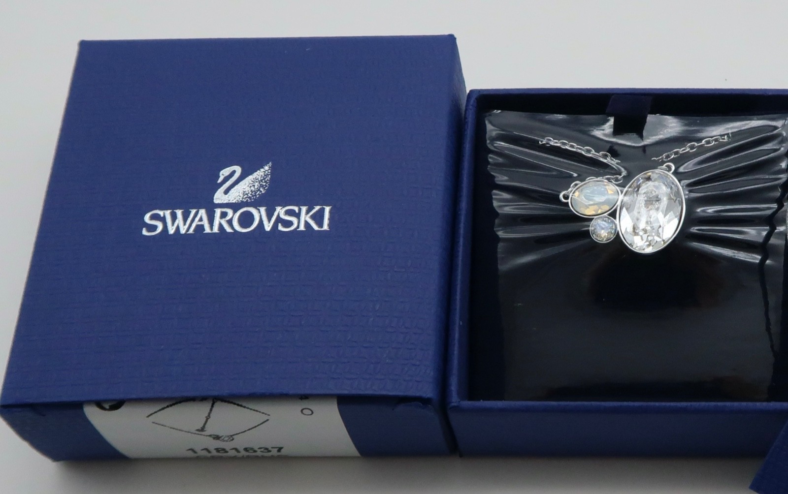 Authentic Swarovski Tasso Clear Crystal Pendant 1181637 CRY/RHS 40cm Brand New