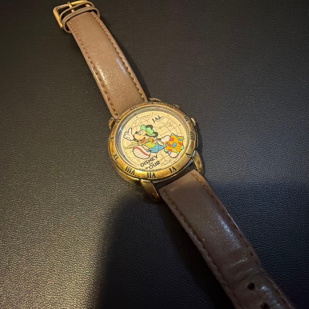 Rare SEIKO JAL Japan Airlines Disney Mickey Mouse Collaboration Watch