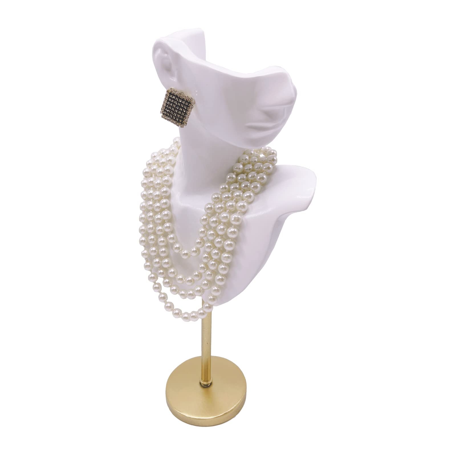 Jewelry Display Stand Jewelry Mannequin Bust Necklace Earring Display Holder …