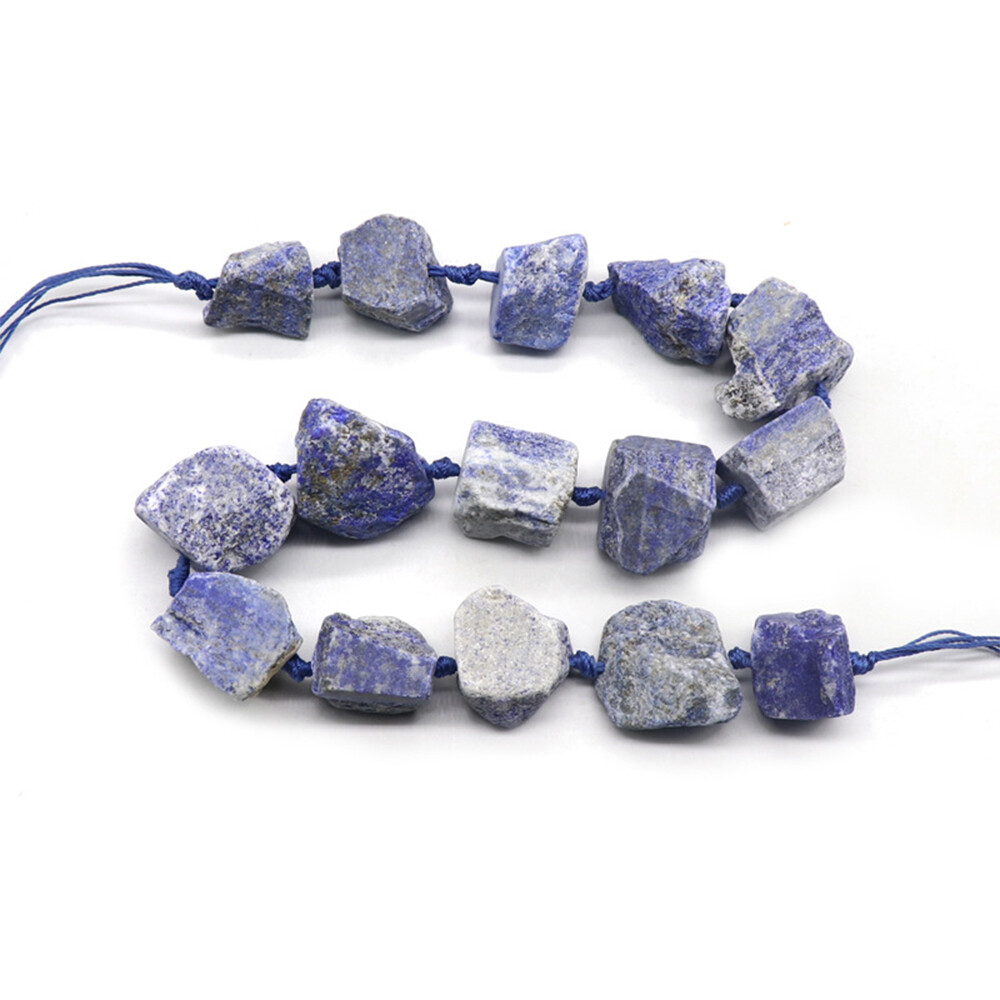 15-30mm Natural Rough Raw Stone Loose Beads Crystal Nugget Mineral Gemstone DIY