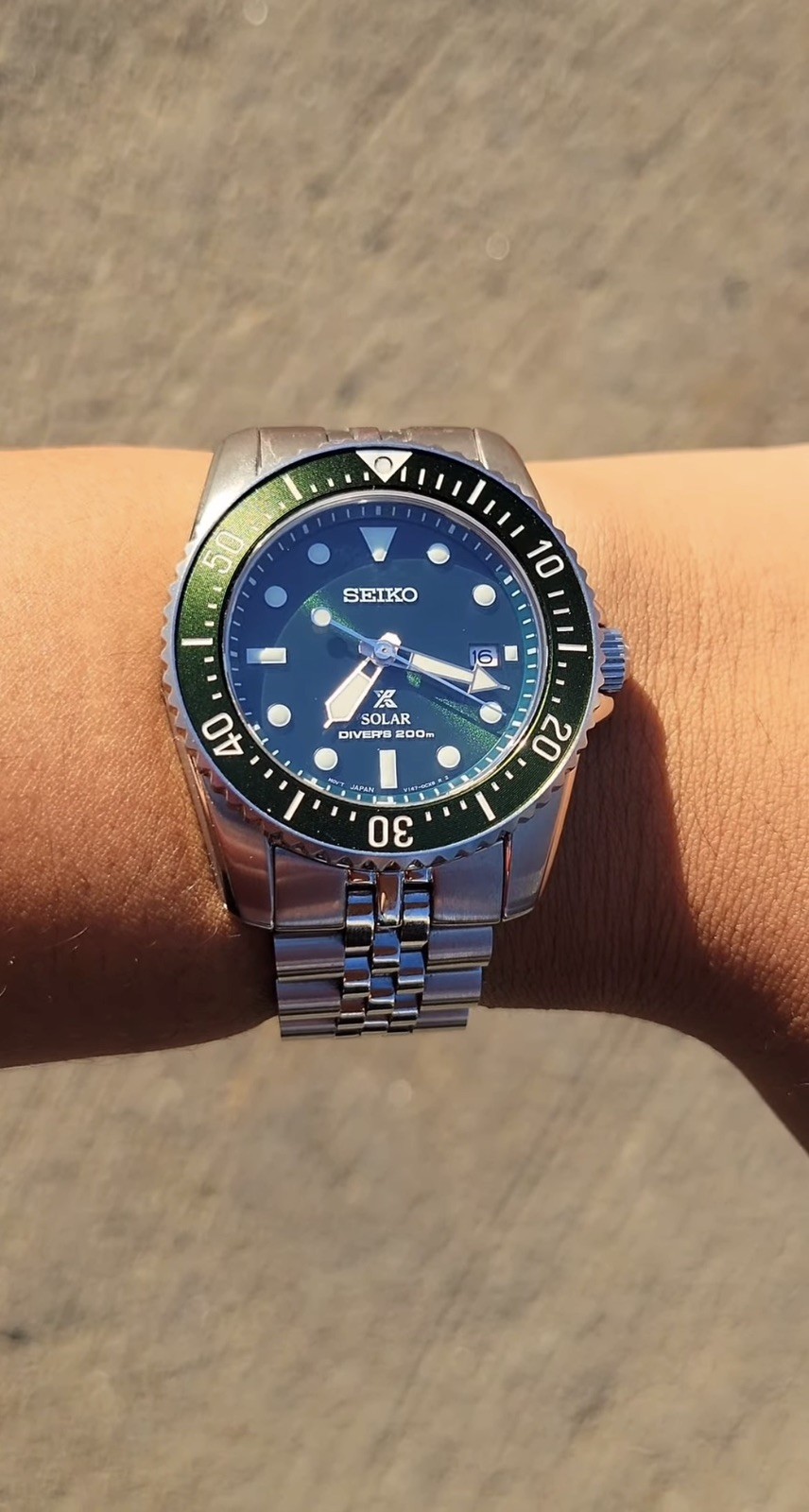 Seiko Prospex Green Men’s Watch – SNE583