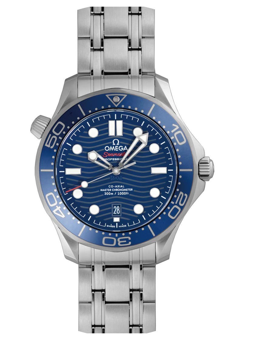 OMEGA Seamaster Diver 300M 210.30.42.20.03.001 Blue SS Men’s Watch New in Box