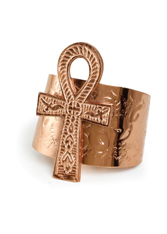 Jewelry Ankh Cuff Ankh Pendant | Anklets Wrist Bracelet Cuff Unisex (Copper)