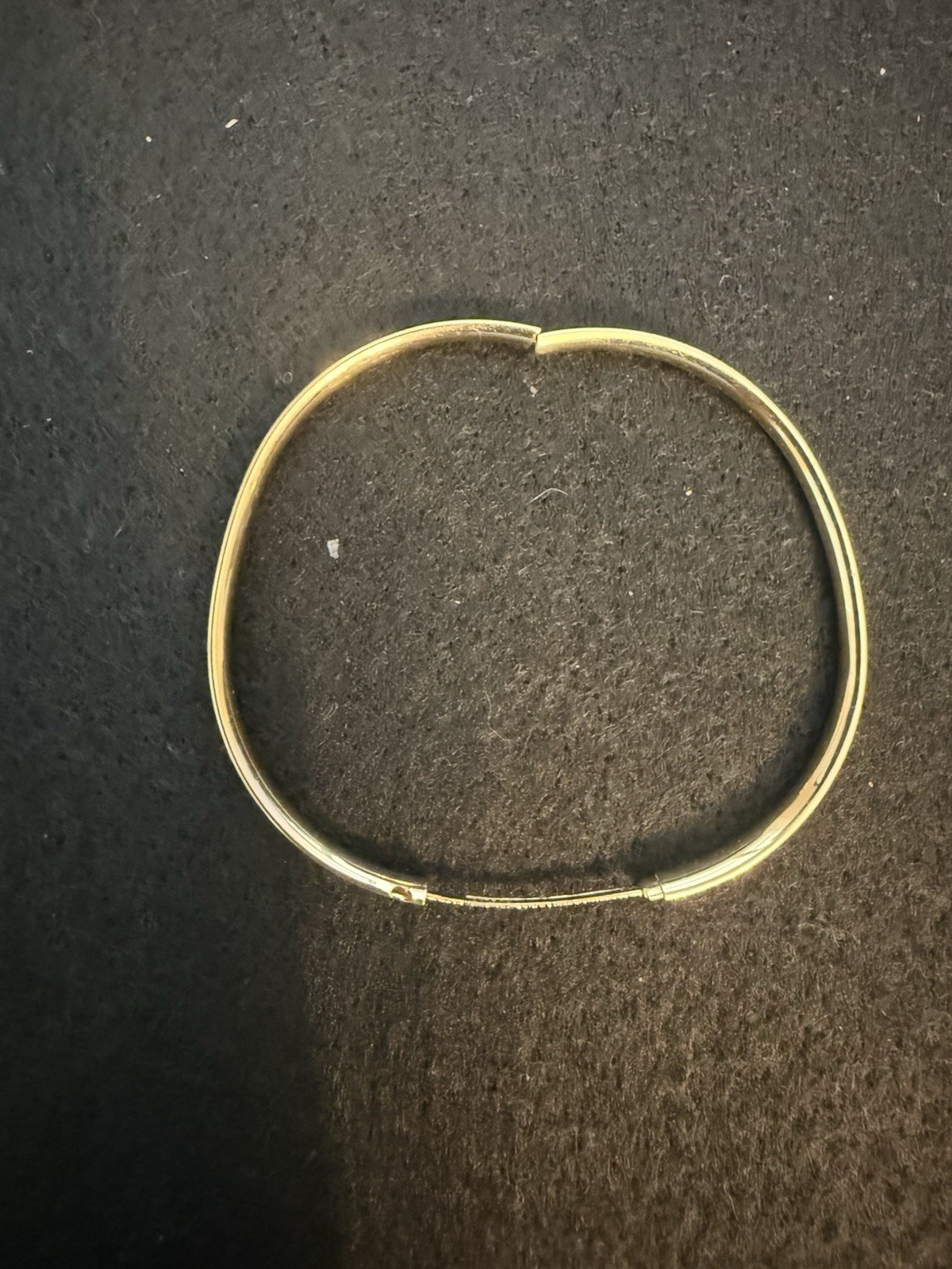 CHILDS BANGLE 5.5 INCH 3.8MM 10K YELLOW GOLD