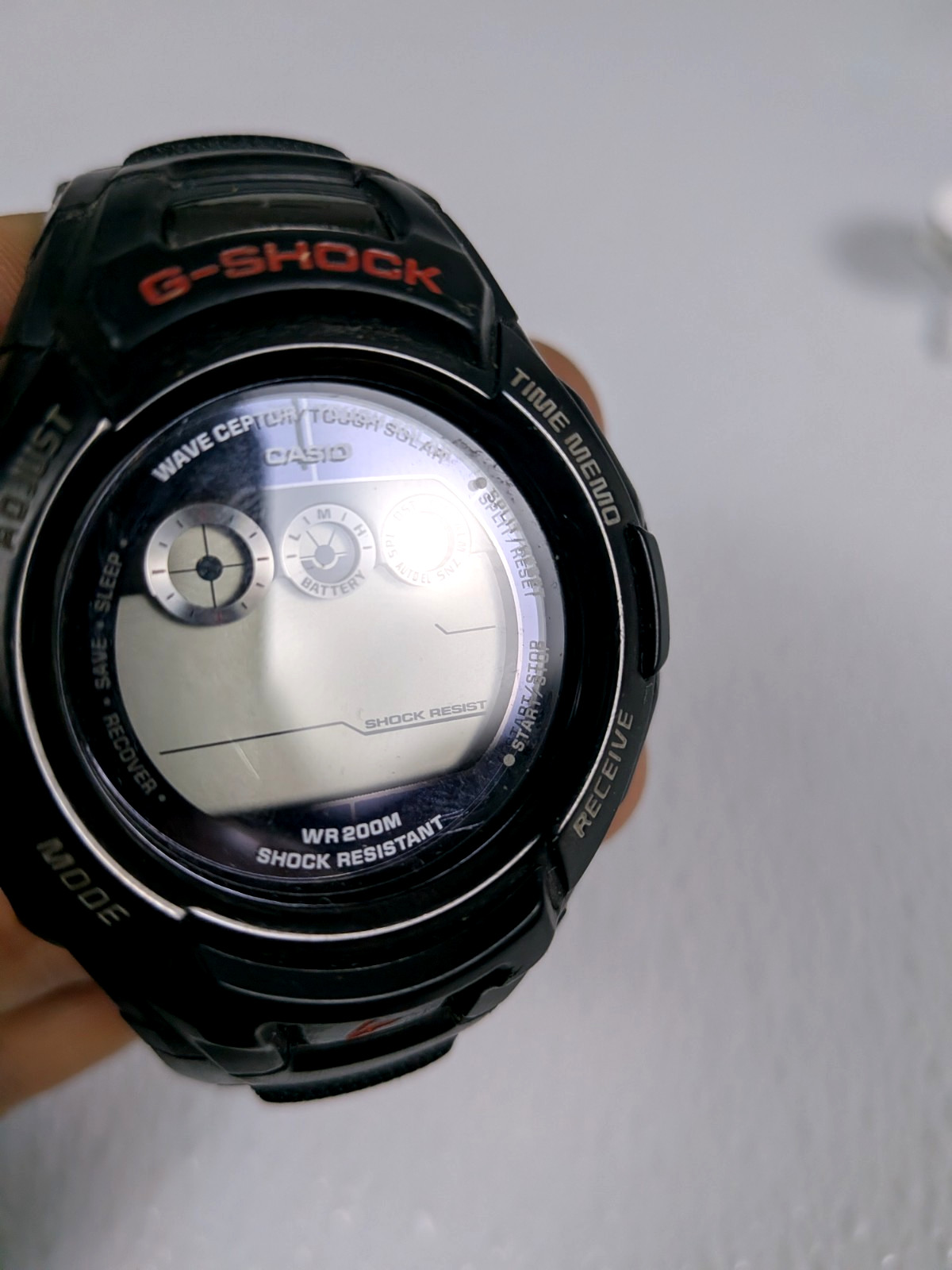Casio G Shock Watch Men Digital Tough Solar 2688 GW-530A Black / Untested