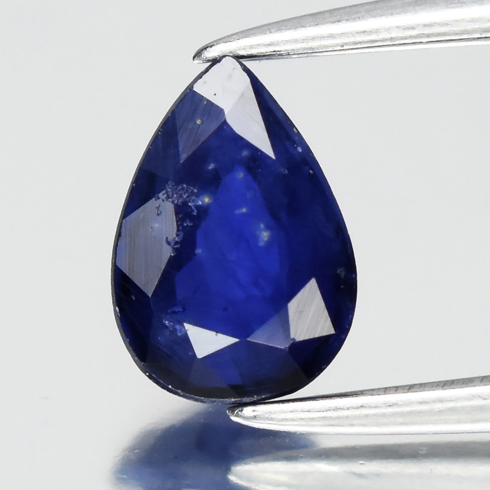 💎 0.52ct 6×4.2mm Pear Blue Sapphire – Ceylon Gemstone