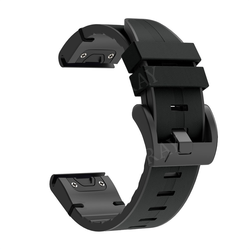Silicone Leather Band Strap For Garmin Watch Fenix 8 E 7X 7 6X 6 5 5X Enduro 3 2