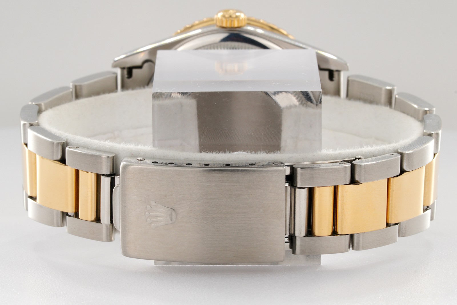 Rolex 2Tone 18K Gold/Stainless Datejust Turn-O-Graph Thunderbird Champagne 16263