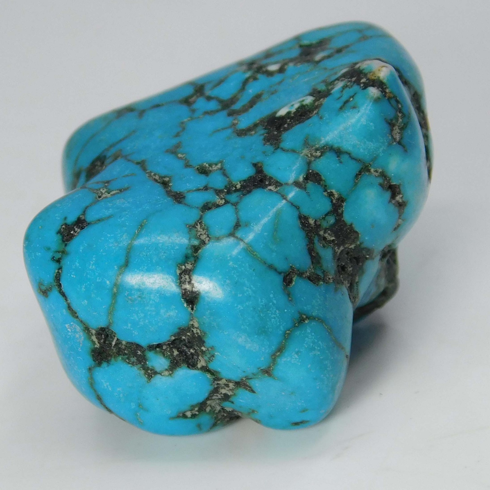 Blue Natural Turquoise Rough Slab 96 Ct CERTIFIED Uncut Rough Loose Gemstone
